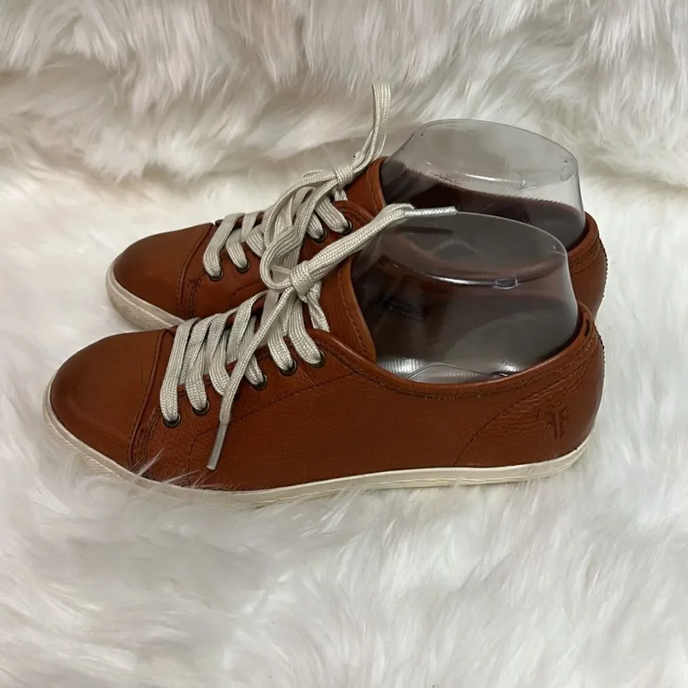 ‎Frye Leather Low Top Sneakers A3
